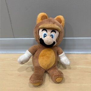 Nintendo Super Mario Bros Tanooki Mario Plush